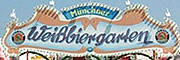 Münchner Weißbiergarten am Familienplatz auf dem Oktoberfest